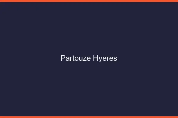 Partouze Hyères