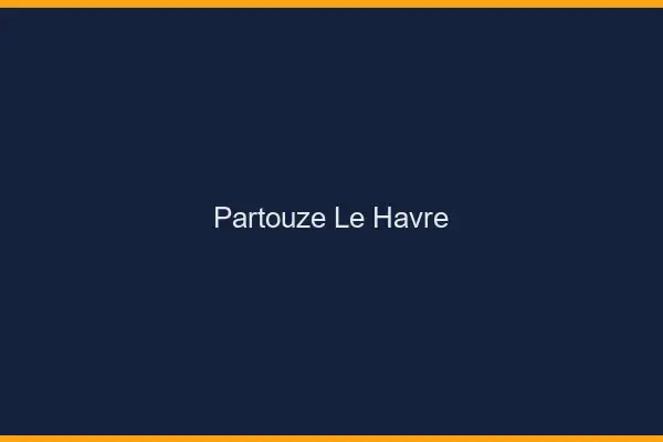 Partouze le havre