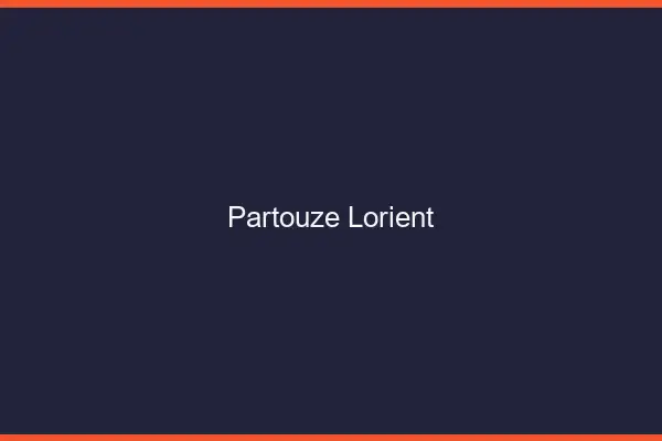 Partouze Lorient