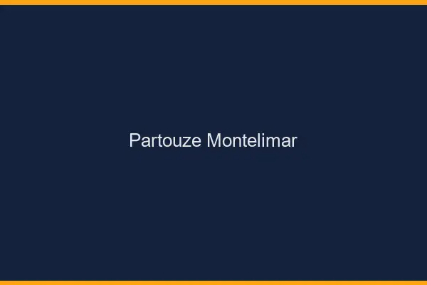 Partouze Montélimar