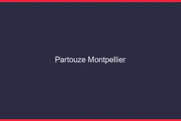 Partouze Montpellier