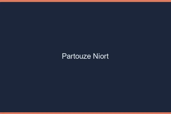 Partouze Niort