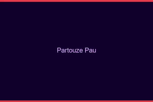 Partouze Pau