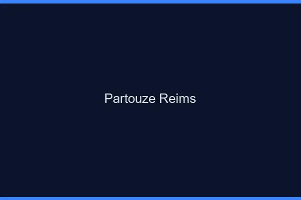 Partouze Reims
