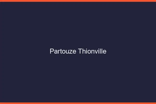 Partouze Thionville