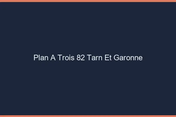 Plan à trois 82 tarn-et-garonne
