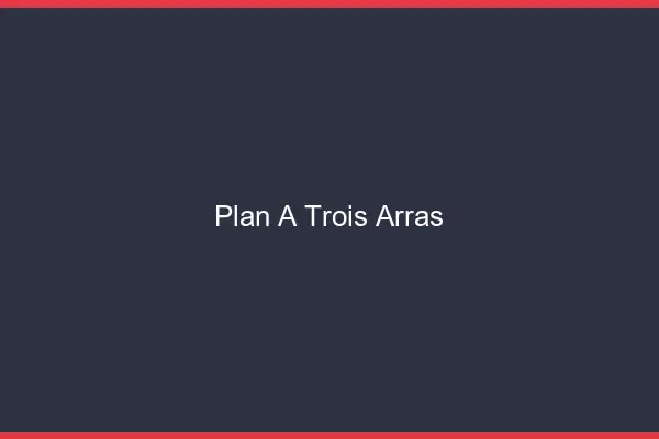 Plan à trois Arras