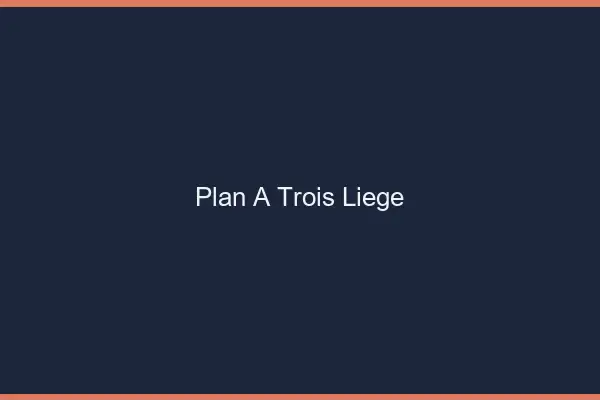 Plan à trois Liège