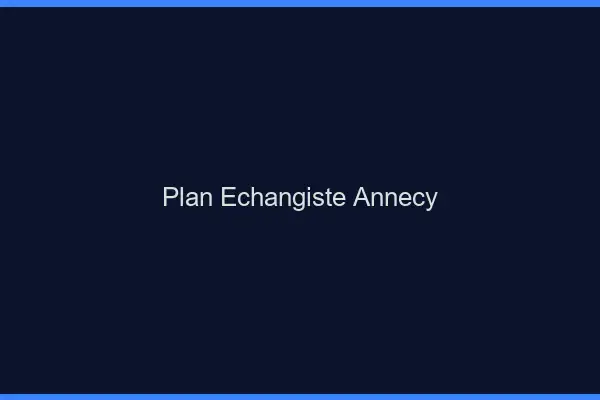 Plan échangiste Annecy
