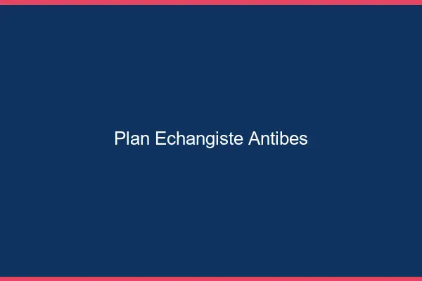 Plan échangiste Antibes