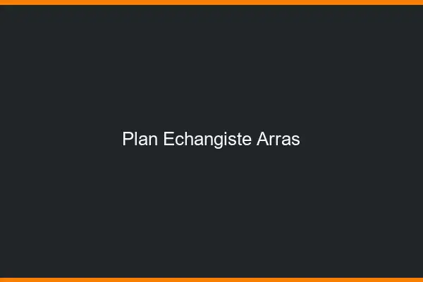 Plan échangiste Arras