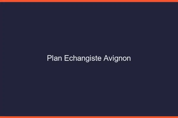 Plan échangiste Avignon