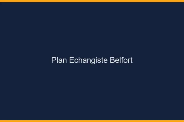 Plan échangiste Belfort