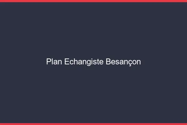 Plan échangiste Besançon