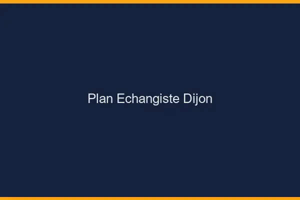 Plan échangiste Dijon
