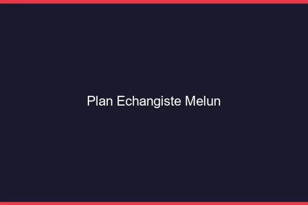 Plan échangiste Melun
