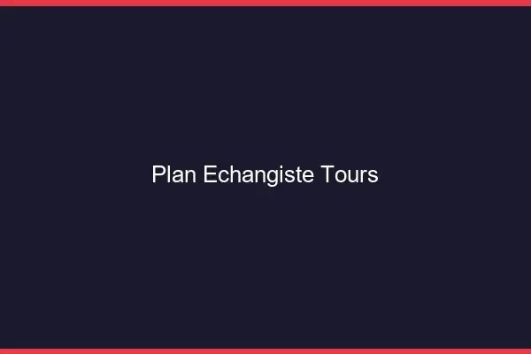 Plan échangiste Tours