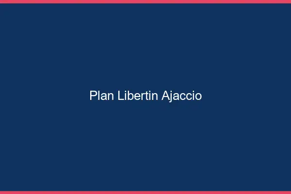 Plan libertin Ajaccio