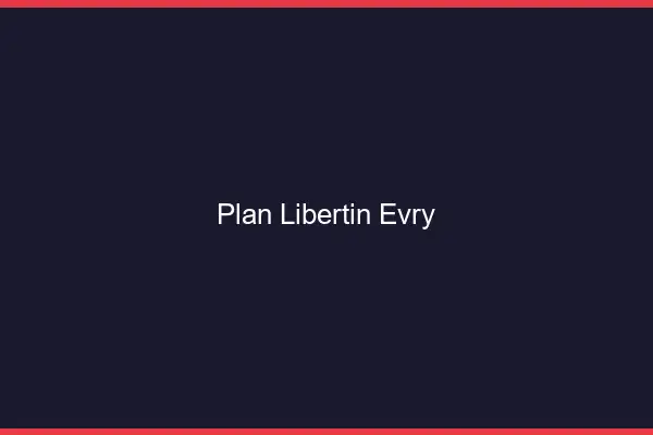 Plan libertin Évry