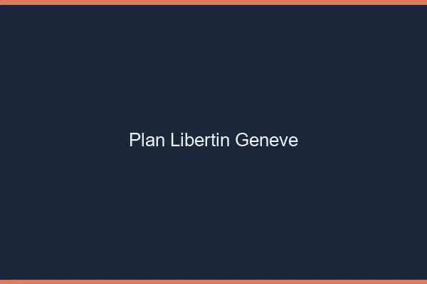 Plan libertin Genève