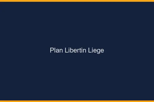 Plan libertin Liège