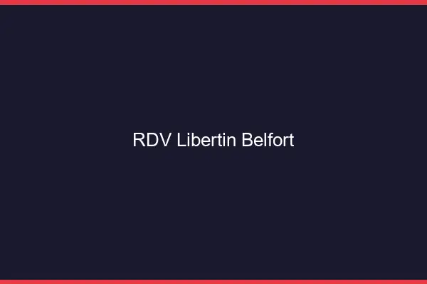 RDV libertin Belfort