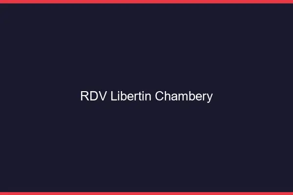 RDV libertin Chambéry
