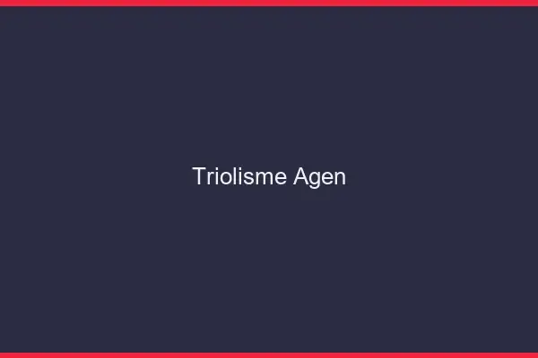Triolisme Agen