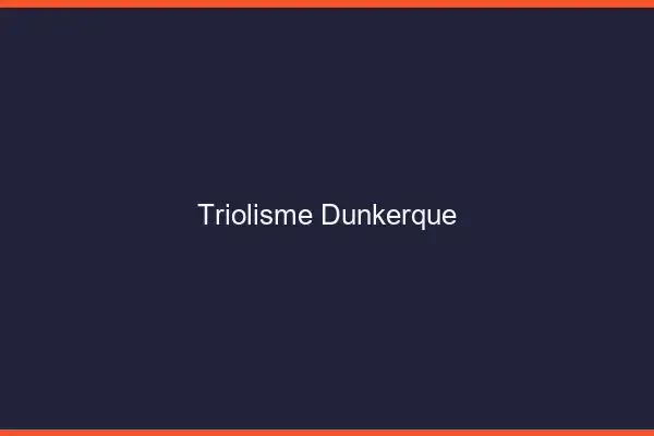 Triolisme Dunkerque