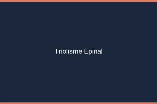 Triolisme Épinal