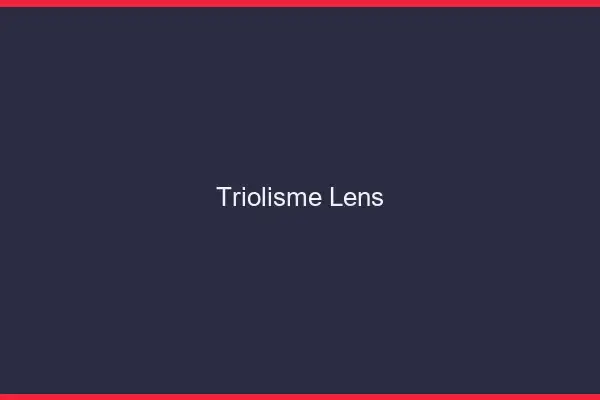 Triolisme Lens