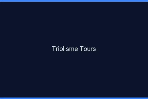 Triolisme Tours